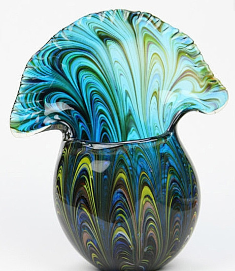 Murano Glass Vases -...