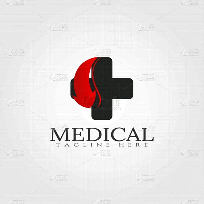 medical logo design素材-花瓣网
