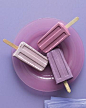 Ice Cream and Blueberry Pops Recipe