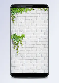 小清新背景墙H5背景