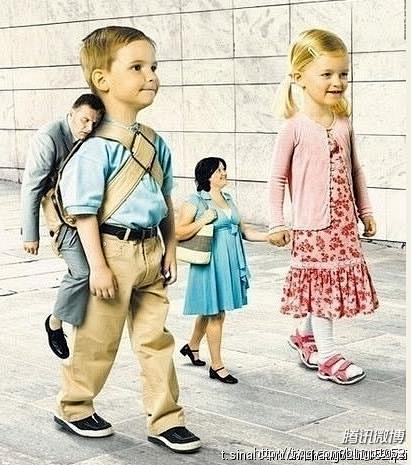 父母 孩子  爱 