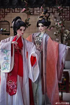 古风美人 SD娃娃 BJD 玩具 人偶 壁纸 萌物