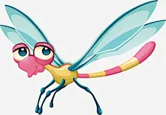 手绘卡通可爱小蜻蜓矢量素材_新图网 https://ixintu.com 手绘可爱小蜻蜓 卡通 可爱 动物 恐龙 小狗 小猪 小鸭 狐狸 青蛙 蜗牛蜻蜓 矢量