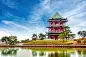 Chinese ancient buildings: garden.