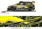 car graphic background vector. abstract racing livery design for vehicle vinyl wrap