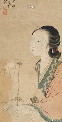 清·改琦《戏曲仕女四... - @康里无忌的微博 - 微博