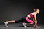 20个JPG女士健身动态姿势健康运动拉伸深蹲高清图片设计素材-淘宝网