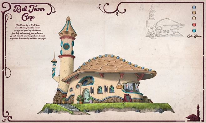 Bell Tower Design-花瓣网