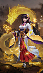 巫女立绘