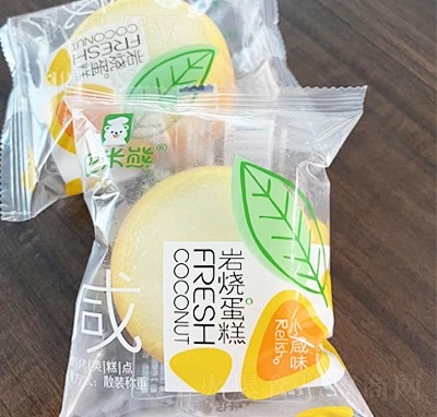 巴米熊岩烧蛋糕咸味散装称重