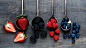 General 1920x1080 spoons fruit food strawberries blackberries blueberries raspberries
