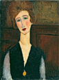 Ritratto di donna di Amedeo Modigliani 1918