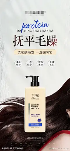 产品海报蛋白丝滑洗发乳_源文件下载_PSD格式_1242X2688像素-护发素,洗发乳,洗发露,洗发水,产品,海报,美业,美妆,洗护类-作品编号:2024121111307207-志设-zs9.com