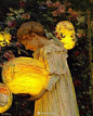 Japanese Lanterns by Luther Emerson Van Gorder, 1895 ​​​​