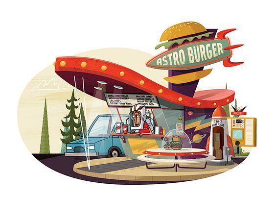 Astro Burger by ~The...