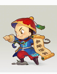 好孩子乖乖！采集到素材√小说封面√Q版【古代】