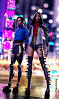 Augmented Twins, Max Kazansky on ArtStation at http://www.artstation.com/artwork/augmented-twins: 