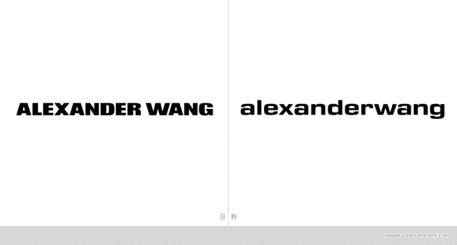 亚历山大王alexanderwang悄悄换了logo