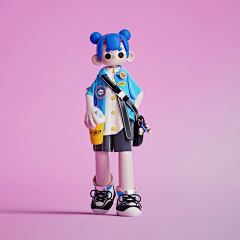 攒一袋子星星采集到M Marvelous Designer-卡通/现代/时尚服饰