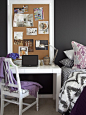 【相框】卧室设计，紫色#书房#