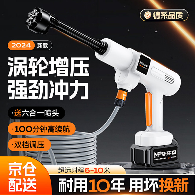 白色锂电水枪主图-01