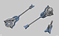 Warframe: Sundial Weapon Set - Login Rewards, Sean Bigham : Done in late 2015 for 500 days of Warframe login rewards and all featured a sun dial theme.  This set of weapons was really interesting and is pretty nostalgic as they were my first attempt at fo