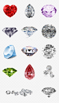 璀璨钻石PNG免抠素材