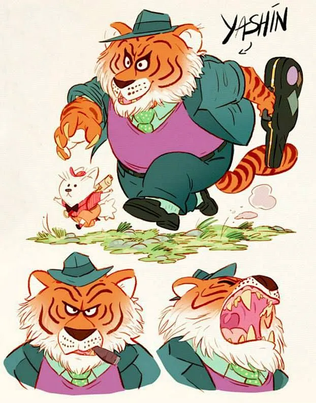 This may contain: an image of a cartoon character with many expressions-花瓣网