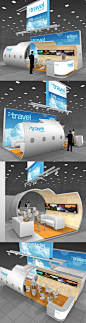 Travel channel exhibition stand on Behance: 