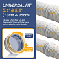 Amazon.com: Loviga Portable Air Conditioner Exhaust Hose Extension Coupler Connector for 5.1 in and 5.9 in, AC Hose Extender for Both Clockwise & Counter Clockwise Threads : Home & Kitchen