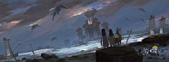 爱睡得小胖采集到{游戏系列} 腾讯 天涯明月刀(场景,角色,UI)