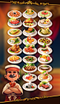 Slots slot casino mobile game chef Food  cooking game design  Game Art