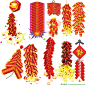 节日鞭炮爆竹图片PSD分层素材