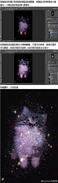 #PS技巧方法# 给大家分享一个#photoshop#使用星空素材和图层混合模式设计制作一个浪漫的星空猫咪效果！本教程没什么技术难度，和抠图差不多，但完成效果却很亮眼！喜欢的同学不妨自己动手试试看，参考学习，转给需要的小伙伴们吧！作者：清明街上洛书来