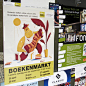 Bilzen Boekenmarkt : Each year throughout Spring and Summer, the city of Bilzen organises a cosy and lively book market. We had the unique opportunity to create the 2017 illustration design.