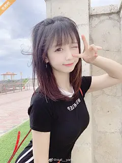 软萌妹子 萌妹子 妹子图 yami real  yami 
