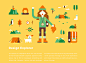 Design Explorer - Infographic & Illustration about me on Behance
