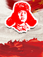 红色学雷锋树新风宣传海报背景 背景 设计图片 免费下载 页面网页 平面电商 创意素材