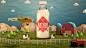 MILK : Sound Design & Music: Andreas Vourkou Animation + Design : Christabel Kim