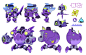 BEAST: Bio Exo Arena Suit Team [concept art]