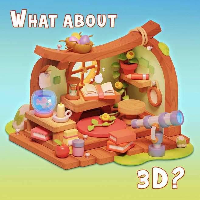 Scene in 3D, Anastas...