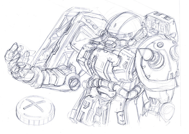 p站大神仓持扎古绘画教程