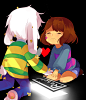 2016-05-14-832659.png (1024×1195)#传说之下 Undertale# #Asriel Dreemurr# #Frisk#