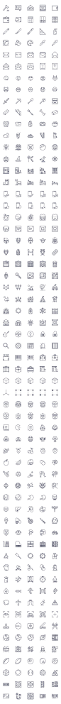Free Outline and Solid Icons - AI, PSD and Sketch (300 Icons): 