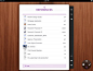MobileNoter笔记应用程序iPad界面设计_商业iPad界面_黄蜂网