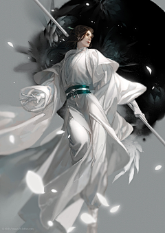 围脖REALStar嘉嘉采集到插画_古风
