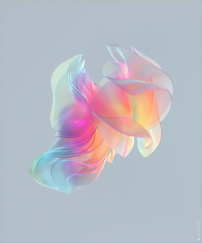 3D abstract backgrou...