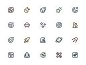 Myicons —空间，技术矢量线图标包Web ui Web设计器web设计ui设置ui包ui工具包ui kit ui设计器ui设计ui设计ui myicons线图标界面图标包图标设计图标图标包图标设计平面图标基本图标