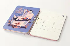 2019 PICK PIG 猪年原创插画日历，满满的粉粉的要溢出屏幕的少女心 ​​​​