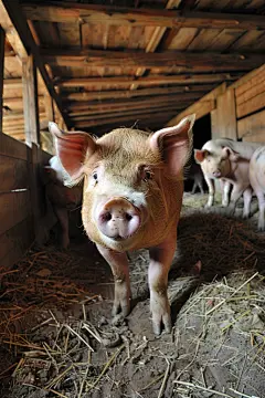 原生态土猪畜牧养殖图片